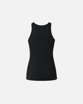 Camiseta sin mangas con strass y tachuelas - | Pinko