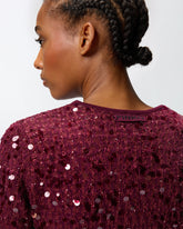 Ζακέτα με πούλες και λαιμόκοψη V - | Pinko