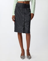 Gonna a tubino con cintura - | Pinko