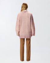 Long cardigan with buttons - | Pinko