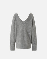 Maglione misto lana con ricamo gioiello - | Pinko