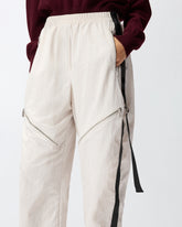 Oversize-Sporthose mit Reißverschluss - | Pinko