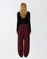 Pantalón deportivo holgado con cremallera - | Pinko