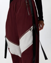 Pantalón deportivo holgado con cremallera - | Pinko