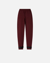 Oversized sporty trousers with zip - | Pinko