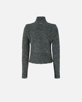 Dolcevita in maglia a trecce - | Pinko