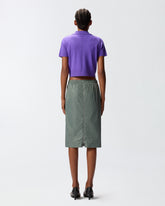 Midirock mit Strass und Nieten - | Pinko