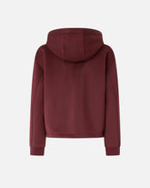 Giubbino felpa effetto neoprene con ricamo gioiello - | Pinko