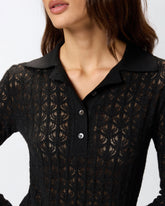 Knit lace bodysuit - | Pinko