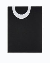 Bufanda con logotipo de letras PINKO - Multicolor Negro-Blanco | Pinko