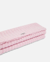 Sciarpa a coste con logo lettering PINKO - | Pinko