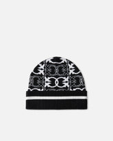 Gorro con logotipo jacquard - | Pinko