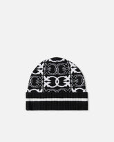 Gorro con logotipo jacquard - | Pinko
