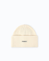 Bonnet à logo PINKO - Blanc | Pinko