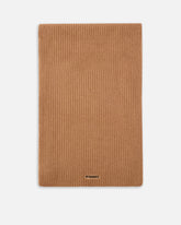 Gerippter Schal aus einem Wollmix - | Pinko