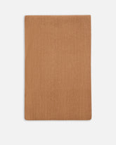 Sciarpa in misto lana a coste - | Pinko