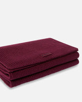 Gerippter Schal aus einem Wollmix - | Pinko