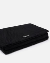 Gerippter Schal aus einem Wollmix - | Pinko