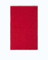 Ribbed cashmere- and wool-blend scarf - | Pinko