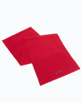 Ribbed cashmere- and wool-blend scarf - | Pinko