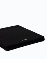 Sciarpa in misto lana e cashmere a coste - Nero | Pinko