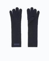 Long gloves with PINKO logo lettering - | Pinko