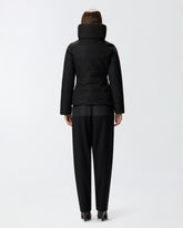 Doudoune courte à strass - | Pinko