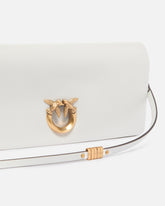 Pochette a tracolla media Love Bag Click Soft Horizontal in pelle - | Pinko