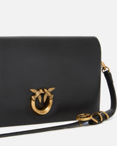 Love Bag Click Soft Horizontal Mini small crossbody clutch in leather - | Pinko