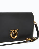 Μικρό, δερμάτινο τσαντάκι χιαστί Love Bag Click Soft Horizontal Mini - | Pinko