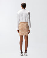 Mini skirt with Love Birds logo - | Pinko