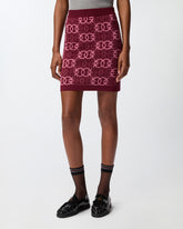 Mini skirt with Love Birds logo - | Pinko