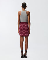 Mini skirt with Love Birds logo - | Pinko