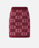 Mini skirt with Love Birds logo - | Pinko