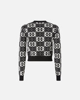 Cropped-Pullover mit Logo Love Birds - | Pinko