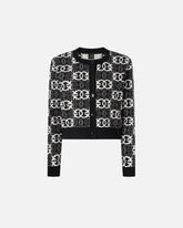 Cardigan with Love Birds logo - | Pinko