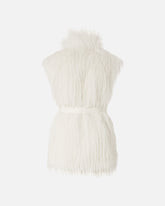 Gilet effetto pelliccia - | Pinko