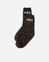 Chaussettes avec broderie bijou - | Pinko