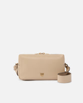 Horizontal Bag medium shoulder bag in leather - | Pinko