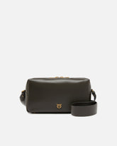 Horizontal Bag medium shoulder bag in leather - | Pinko