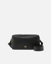 Horizontal Bag medium shoulder bag in leather - | Pinko