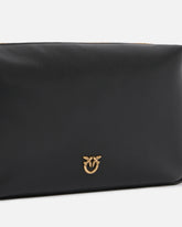 Horizontal Bag medium shoulder bag in leather - | Pinko