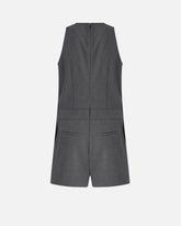 Mini dress-effect jumpsuit - | Pinko