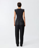 Run-resistant bodysuit with cut-out detail - | Pinko