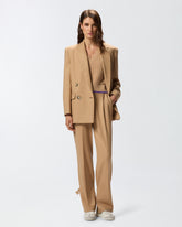 Pantalones de pernera ancha con correas - | Pinko