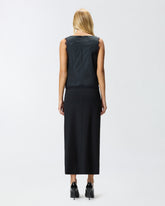 Top with lace inserts - | Pinko