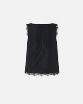 Top with lace inserts - | Pinko