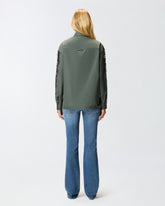 Camicia con inserti in pizzo - | Pinko