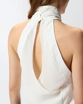 Top all'americana con apertura sul retro - | Pinko