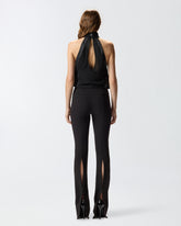 Top all'americana con apertura sul retro - | Pinko